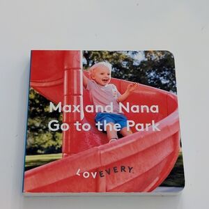 Lovevery Kids Book - Max and Nana Go to the Park